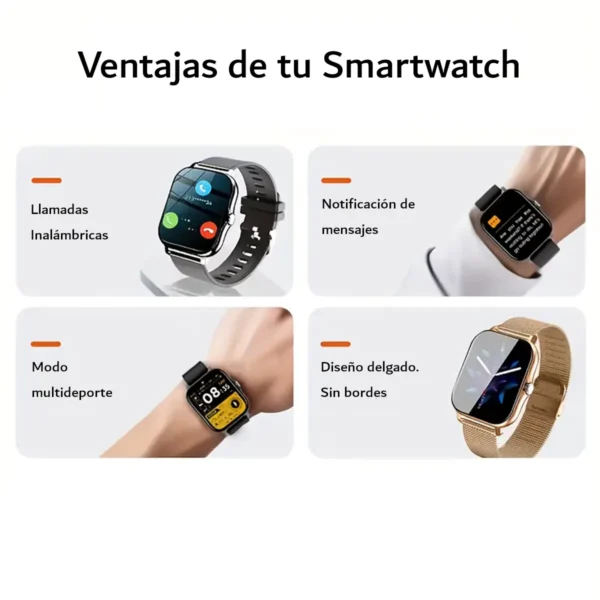 Smartwatch Deportivo Multifunción Pantalla 1.83″ Full Touch - Imagen 6