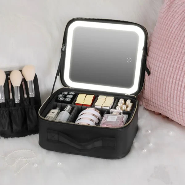 Estuche Maquillaje Portátil con Luz Led - Imagen 5