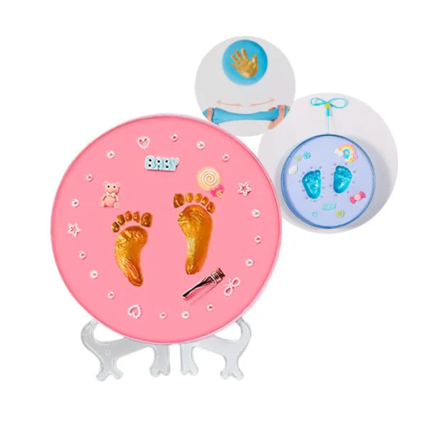 Kit Estampado Huella Bebe Mano Pie - Imagen 2
