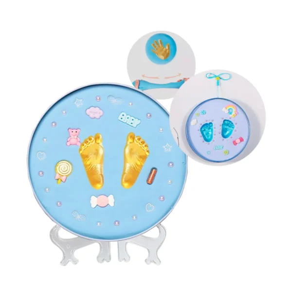 Kit Estampado Huella Bebe Mano Pie - Imagen 3