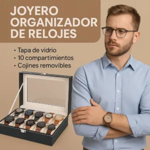 Exhibidor de Relojes 10 Espacios