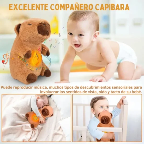 Peluche Capibara Musical con Luz - Imagen 4