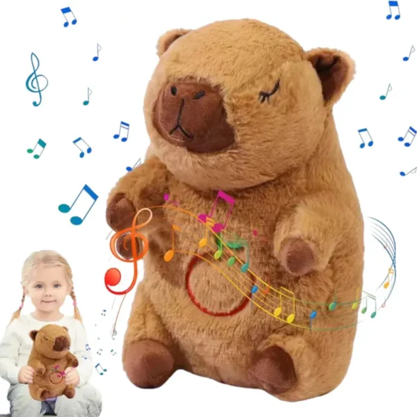 Peluche Capibara Musical con Luz - Imagen 5
