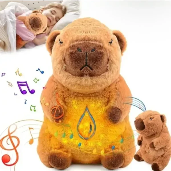 Peluche Capibara Musical con Luz